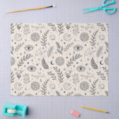 Papier Mousseline Celestial Botanical Pattern (5) (Artisanat)