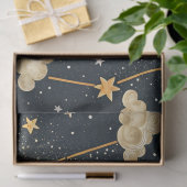 Papier Mousseline Celestial Constellation Star Pattern (2) (Cadeau)
