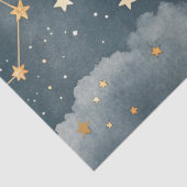 Papier Mousseline Celestial Constellation Star Pattern (4) (Détail)