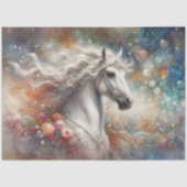 Papier Mousseline Celestial Horse Fantasy Galaxy Decoupage (Recto)
