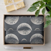 Papier Mousseline Celestial Moon Phase (1) (Cadeau)