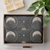 Papier Mousseline Celestial Moon Phase (5) (Cadeau)