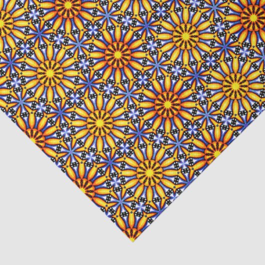 Papier Mousseline Célestial Sun (Détail)