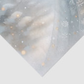 Papier Mousseline Celestial Winter Angel Lantern of Comfort (Détail)