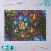 Papier Mousseline Cellulis 3D fractal (Artisanat)