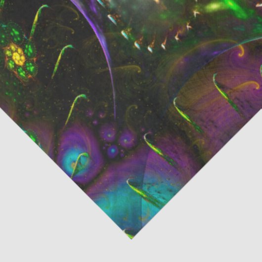 Papier Mousseline Cellulis 3D fractal (Détail)