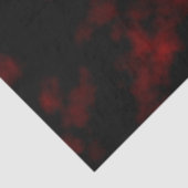 Papier Mousseline Cendres Rouges Silence (Détail)