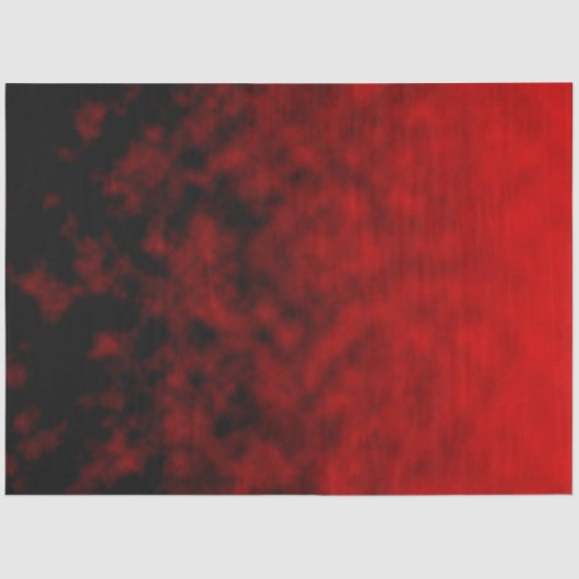 Papier Mousseline Cendres Rouges Silence (Recto)