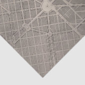 Papier Mousseline Centre municipal, San Francisco (Détail)