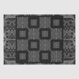 Papier Mousseline Céramique noir