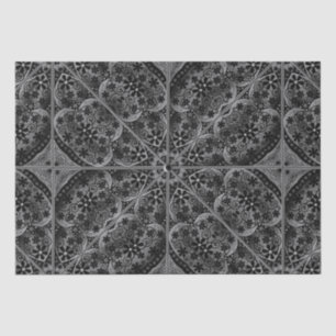 Papier Mousseline Céramique noir