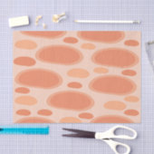 Papier Mousseline Cercle Abstrait (Artisanat)