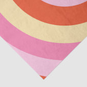 Papier Mousseline Cercle des 70 Vintages rétro super (Détail)