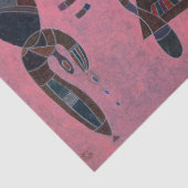 Papier Mousseline Cercle et Carré par Wassily Kandinsky (Détail)