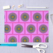 Papier Mousseline Cercles (Artisanat)
