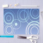 Papier Mousseline Cercles (Artisanat)