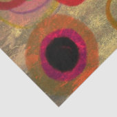 Papier Mousseline Cercles Abstraits (Détail)