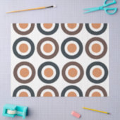 Papier Mousseline Cercles concentrés colorés Anniversaire (Artisanat)