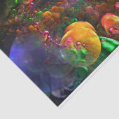 Papier Mousseline cercles de fruits papier de tissu (Détail)