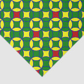 Papier Mousseline Cercles primaires-11-Papier Tissu (Détail)