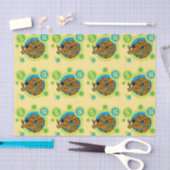 Papier Mousseline Cercles Scooby-Doo SD Badge (Artisanat)