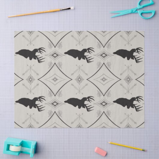 Papier Mousseline Cerf (Artisanat)