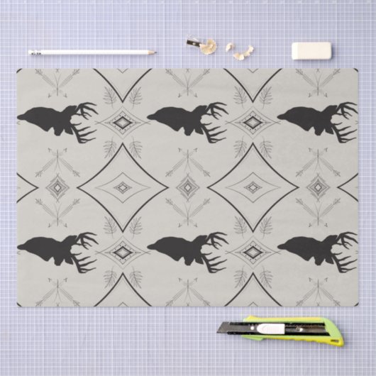 Papier Mousseline Cerf (Artisanat)