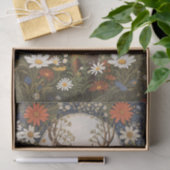 Papier Mousseline Cerf au milieu de la marguerite (Cadeau)