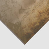 Papier Mousseline Cerf dans la forêt (Détail)