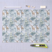 Papier Mousseline Cerf de forêt (Artisanat)