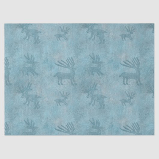 Papier Mousseline Cerf d'hiver du sud-ouest (Recto)