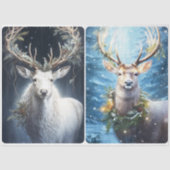 Papier Mousseline Cerf mystique (Recto)