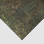 Papier Mousseline Cerfs dans la forêt (par Gustave Courbet) (Détail)