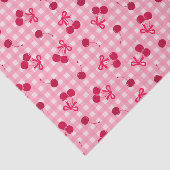 Papier Mousseline Cerises (Détail)