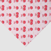 Papier Mousseline Cerises (Détail)