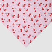 Papier Mousseline Cerises (Détail)