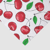 Papier Mousseline Cerises (Détail)