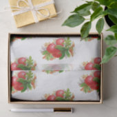 Papier Mousseline Cerises vintages (Cadeau)