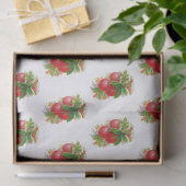 Papier Mousseline Cerises vintages (Cadeau)