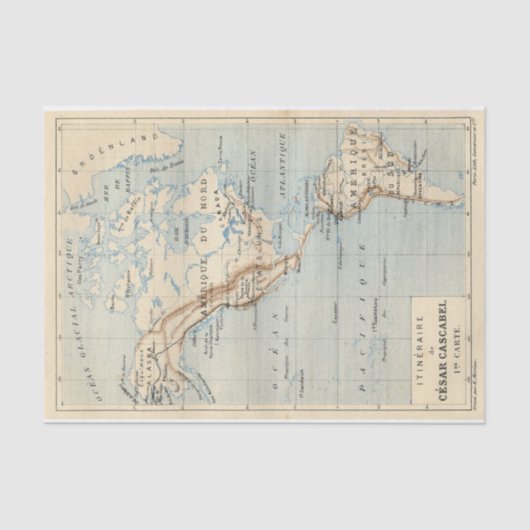 Papier Mousseline 'César Cascabel' de George Roux (Recto)