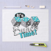 Papier Mousseline C'est l'heure de Bunco ! (Artisanat)