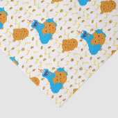 Papier Mousseline C'est un Motif de la fête des cookies (Détail)