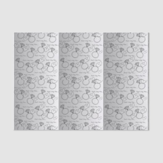 Papier Mousseline CETTE ANNEAU......Papier .Tissue (Recto)