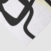 Papier Mousseline Chaîne de blocage : Abstrait rose, jaune, noir et (Détail)