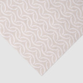 Papier Mousseline Chaîne Oatmeal Déformée Moderne (Détail)