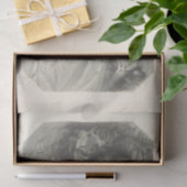 Papier Mousseline Chakespeare noir et blanc de Titania de découpage (Cadeau)