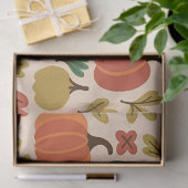 Papier Mousseline Chalet Citrouille d'Halloween d'automne à main lun (Cadeau)