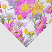 Papier Mousseline Chalet d'été Jardin Blanc (Détail)