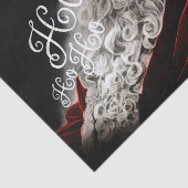 Papier Mousseline Chalk Drake Père Noël Ho Ho Ho Noël (Détail)