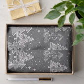 Papier Mousseline Chalkboard Handdrawn (Cadeau)